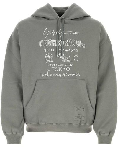 Yohji Yamamoto Sweatshirts - Gray
