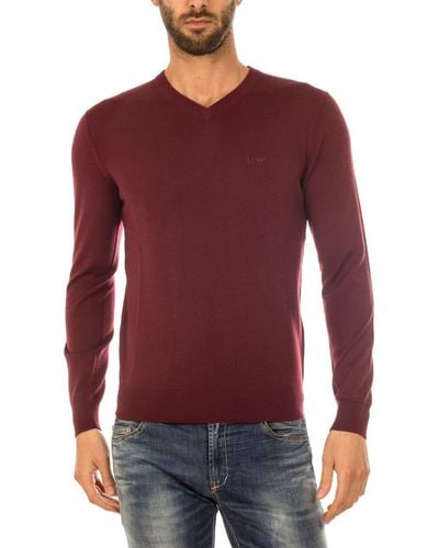 Armani Jeans Aj Sweater - Red