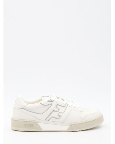Fendi Match Sneakers - White