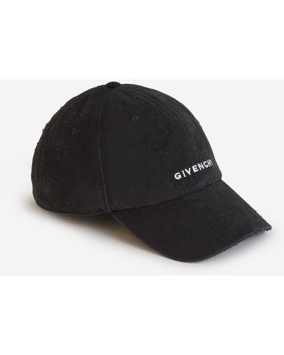 Givenchy Embroidered Cotton Cap - Black
