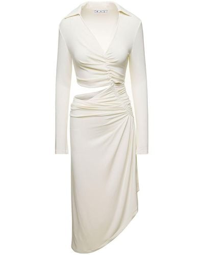 White Off-White c/o Virgil Abloh Dresses for Women | Lyst