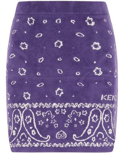 KENZO Skirts - Purple