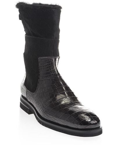Santoni Boots - Black
