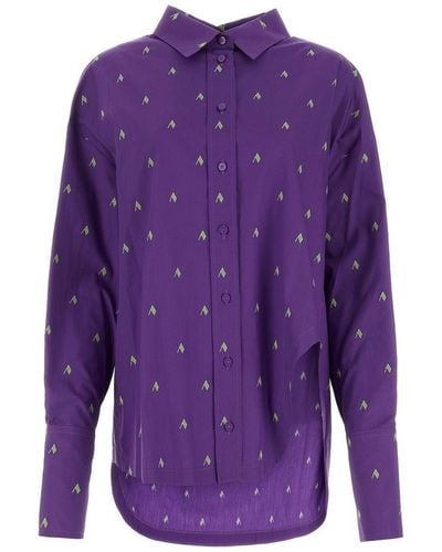The Attico Camicia - Purple
