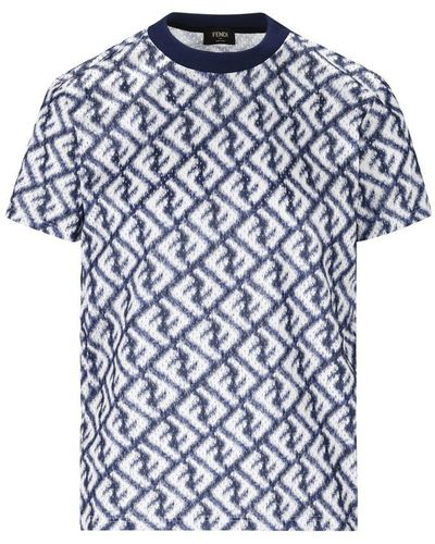 Fendi T-Shirts And Polos - Blue