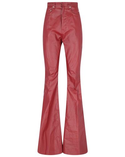 Rick Owens 'bolan' Jeans - Red