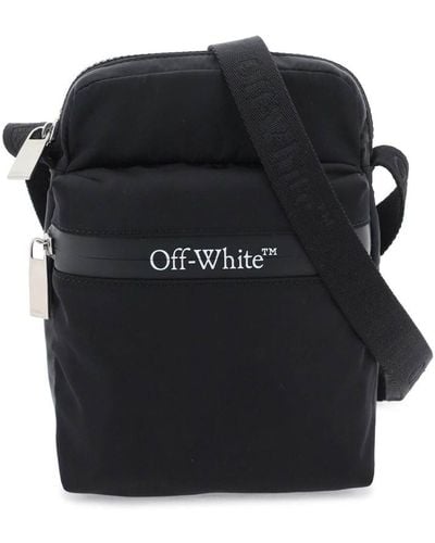 Off-White c/o Virgil Abloh Off- Nylon Crossbody Bag - Black