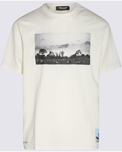 Undercover Ivory White Cotton T-shirt