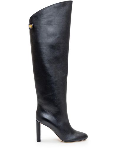 Skorpios Adriana Leather Boot - Black