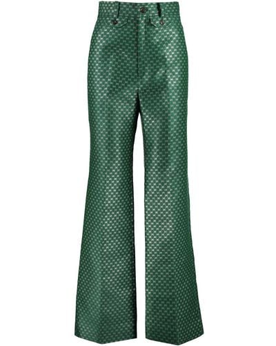 Gucci Flared Pants - Green