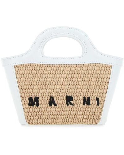 Marni Handbags. - Natural