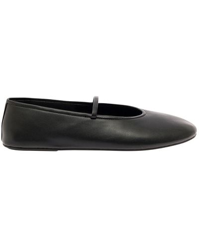 Jeffrey Campbell Ballet Flats With Almond Toe - Black
