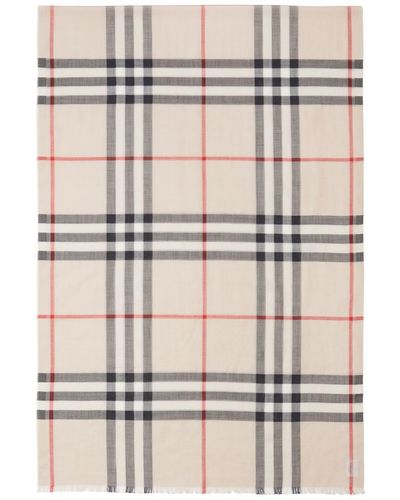 Burberry Scarves Accessories - Natural