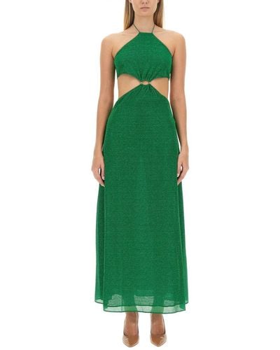 Oséree Dress Cut Out - Green