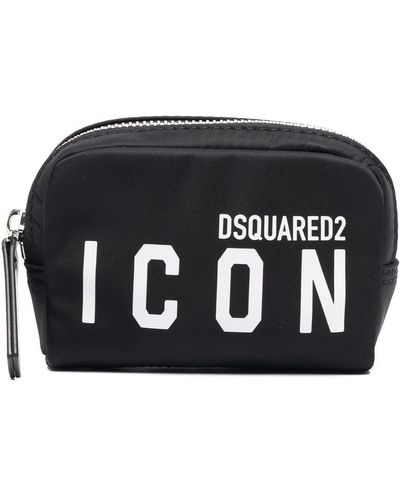 DSquared² Icon Make-up Bag - Black