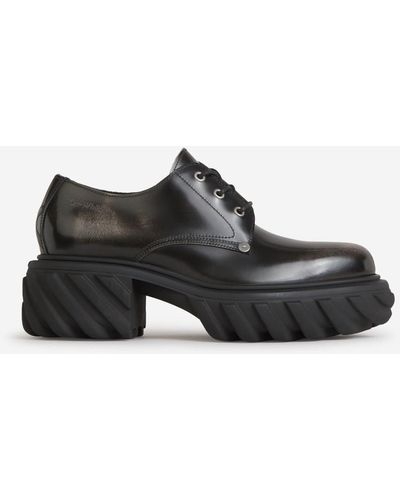 Off-White c/o Virgil Abloh Laces Derby Shoes - Black