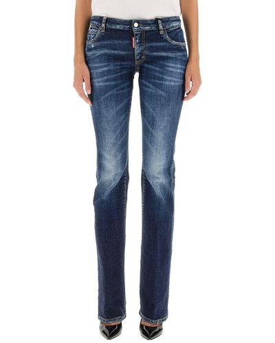 DSquared² TWIGGY Flare Jeans - Blue
