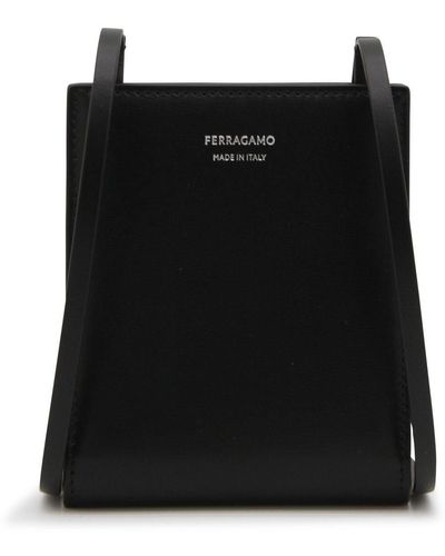 Ferragamo Leather Wallet - Black