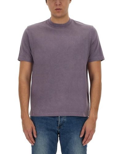 PS by Paul Smith T-Shirt With Logo - Purple