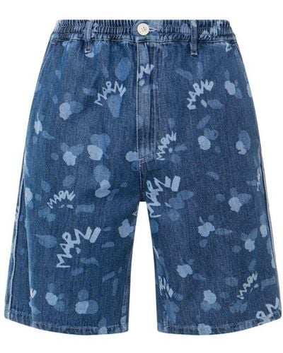 Marni Bermuda Shorts - Blue