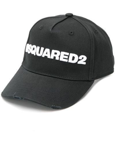 DSquared² Logo Baseball Cap - Black