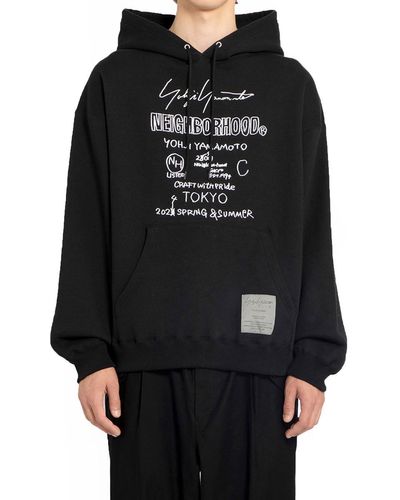 Yohji Yamamoto Sweatshirts - Black