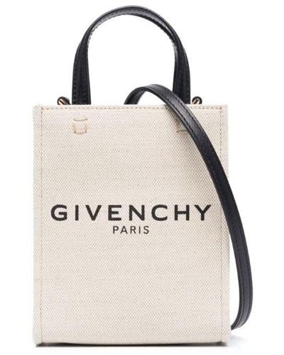 Givenchy "Tote G" Mini Bag - White