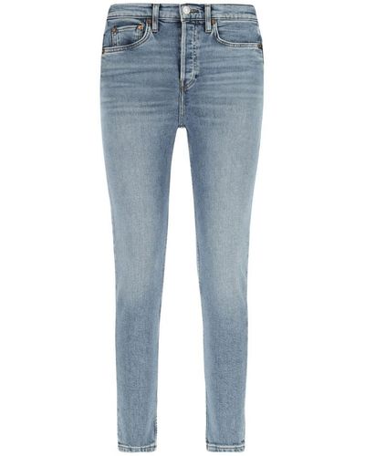 RE/DONE Pantalone Jeans-28 - Blue