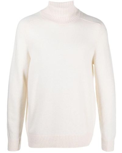 Circolo 1901 Wool Turtleneck Sweater - White