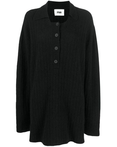 Rus Polo Sweater Clothing - Black