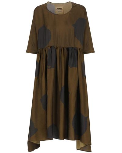Uma Wang Dresses Brown - Green