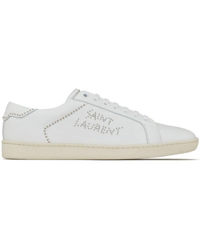 Saint Laurent Signature Low-top Sneakers - White