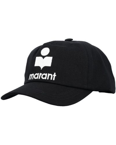 Isabel Marant Tyron Logo Cap - Black