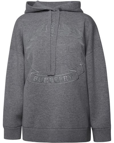 Burberry Cristiana Gray Cashmere Sweater