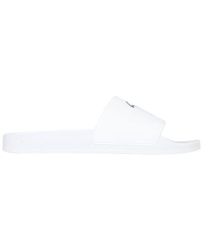 Giuseppe Zanotti Rubber Slide Sandals - White