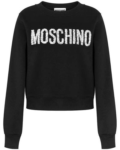 Moschino Sweatshirts - Black