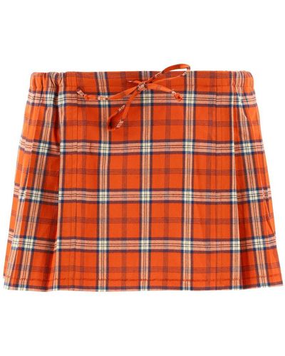 Collina Strada "Thistle" Skirt - Orange