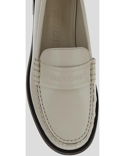 Ferragamo Flat Shoes - Grey