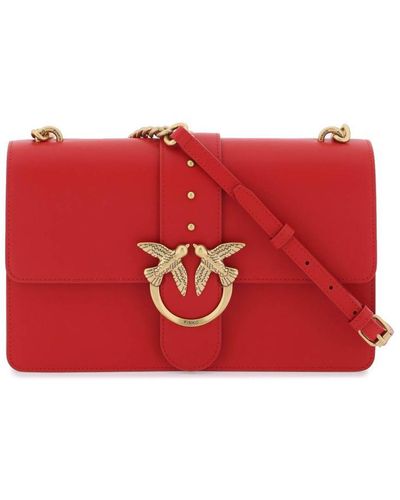 Pinko 'classic Love Icon Simply' Bag - Red