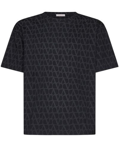 Valentino T-shirts And Polos - Black