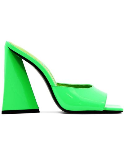 The Attico Sandals Green