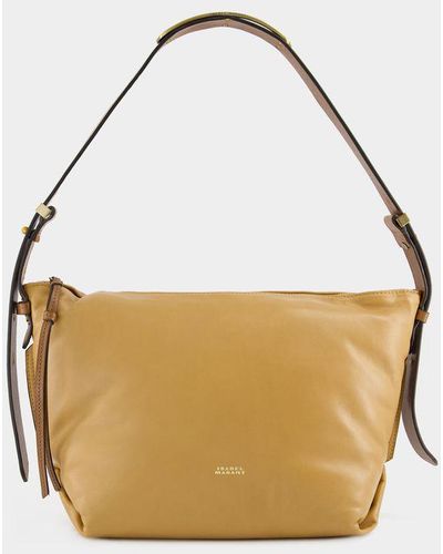 Isabel Marant Leyden Zipped Shoulder Bag - Brown