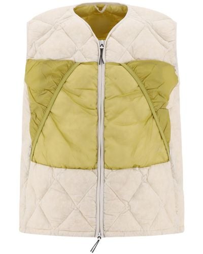Roa Quilted Down Vest - Natural