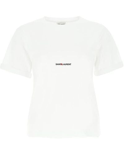 Saint Laurent T-Shirts & Undershirts - White
