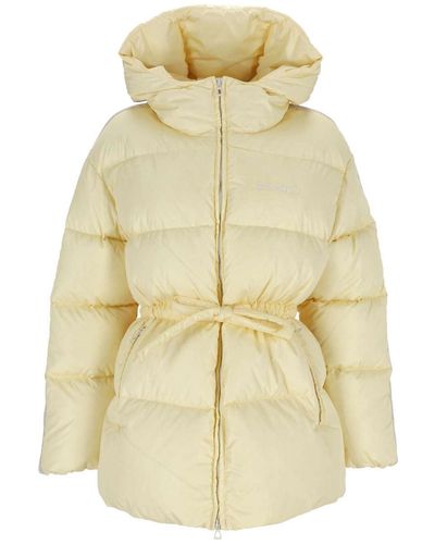Palm Angels Belted Down Jacket - Metallic