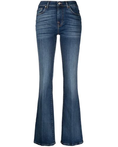 7 For All Mankind Bootcut Soho Denim Jeans - Blue
