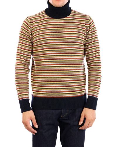 Roberto Collina Stripes Pullover - Multicolor