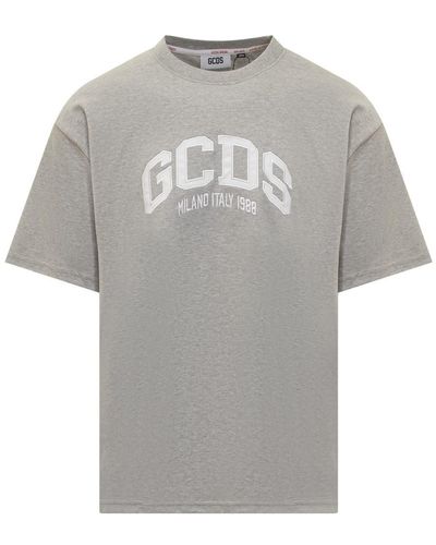 Gcds Loose T-shirt - Grey