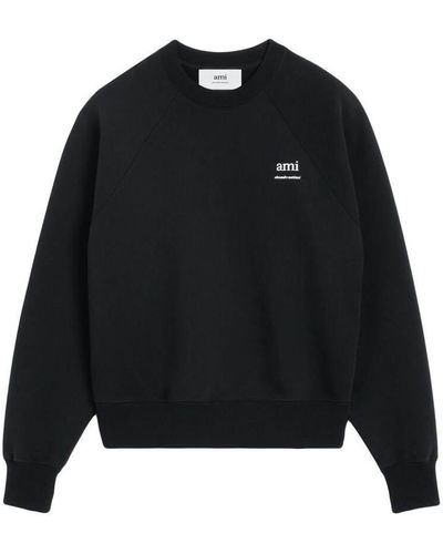 Ami Paris Ami Paris Sweatshirts - Black
