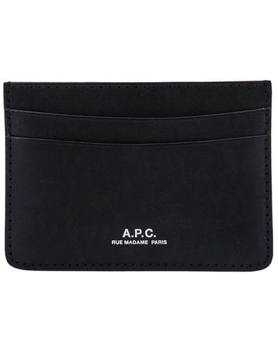 A.P.C. Card Holder - Black